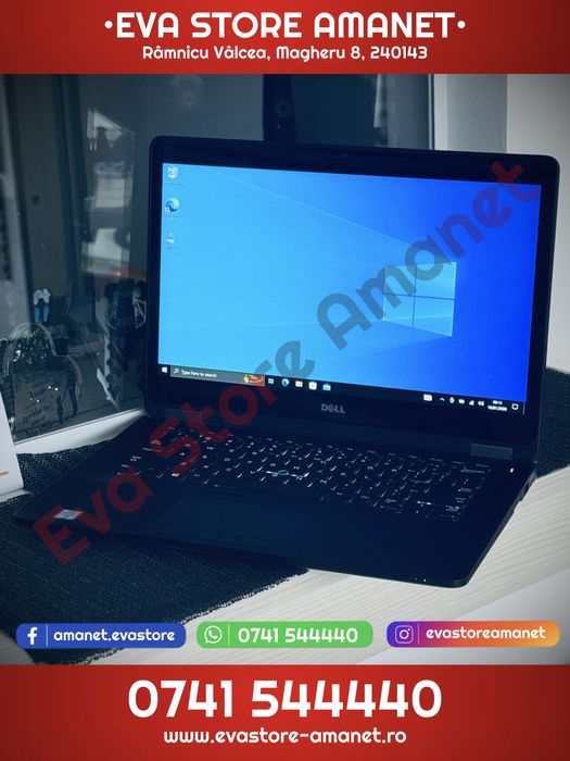 Laptop 15” DELL Latitude E7470 Intel i5 256GB SSD 16GB RAM Touchscreen