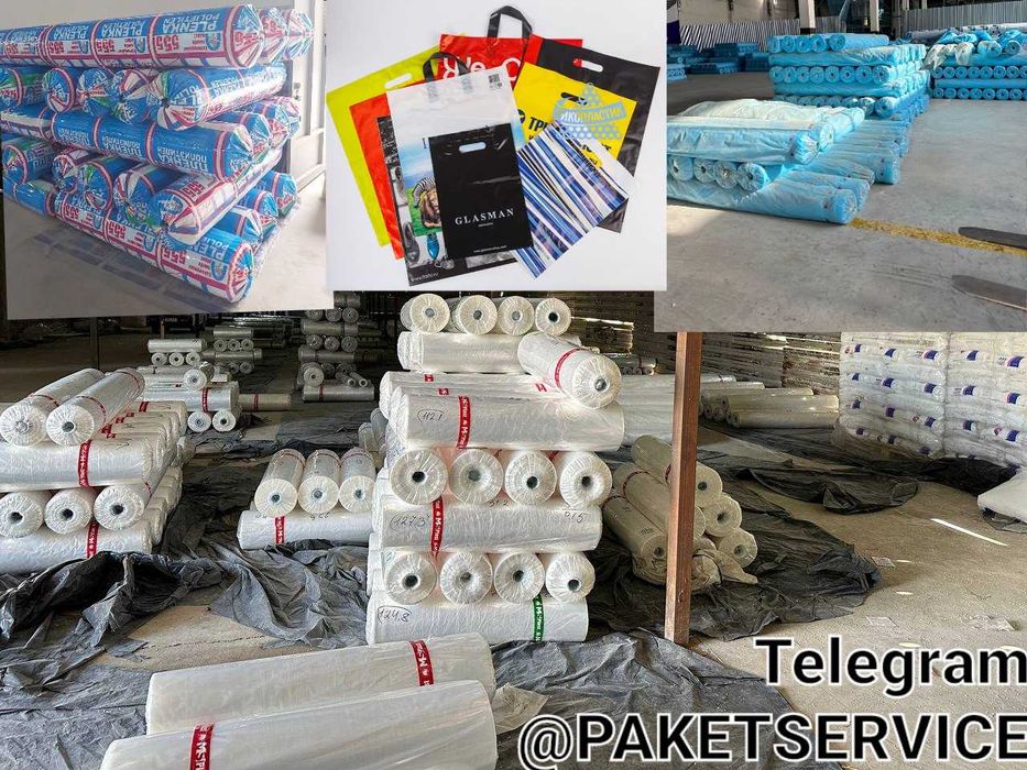 Plenka sotamiz qora novvot toza kok strech mayka paket rulonchik