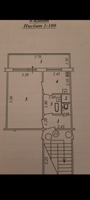 Юнусабад 15кв Продам 1 комн 3 этаж