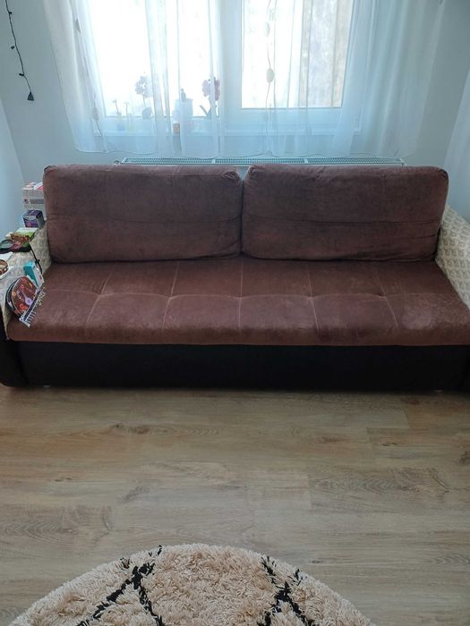 Vand canapea  fixa maron 200 /80 fabricata in Campina, PH