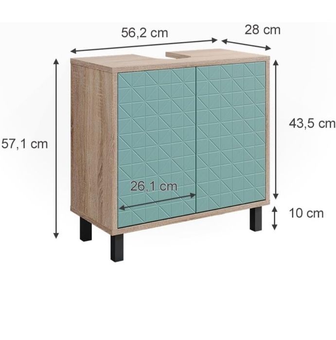 Шкаф за подмивка Vicco 5261