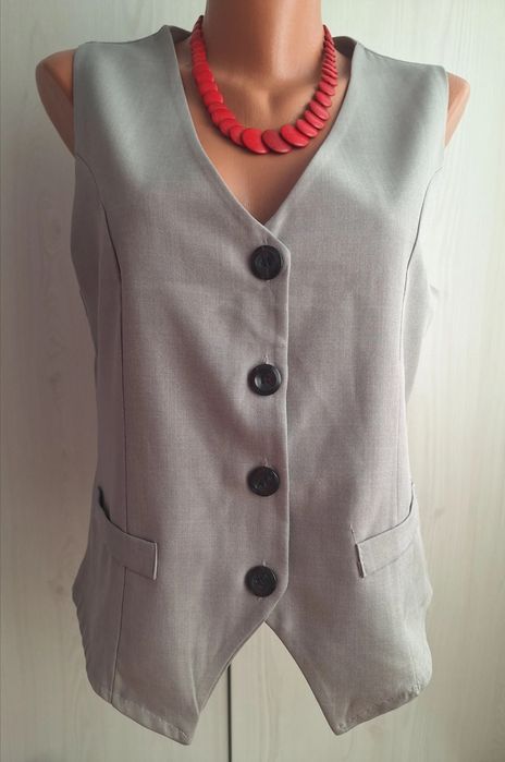 Vestă dama gri , mărime universala