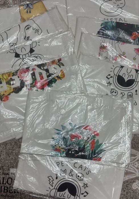 Тканевые шопперы новые