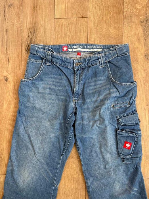 Engelbert Strauss 52 L barbati Denim Workwear Flexbelt