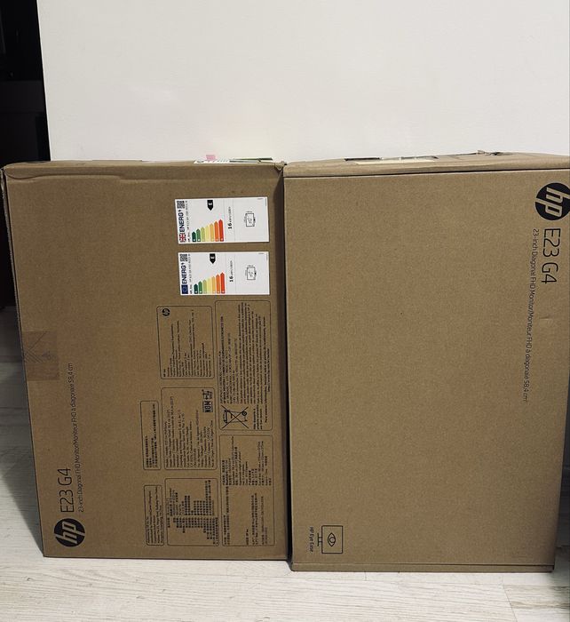 MONITOARE HP E23 G4 FHD Noi, Sigilate , In cutia originala