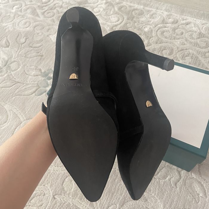 Туфли замшевые 35 размер