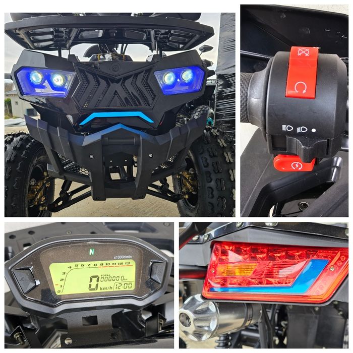 ATV Quad KXD PRO D-N-R Outlander Defender 125cc copii