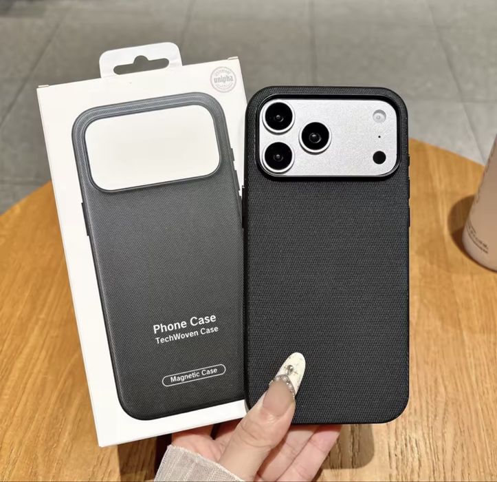 Iphone 16 PRO 16 PRO MAX 17 PRO 17 PRO MAX - Husa Magnetica Tech Woven Style