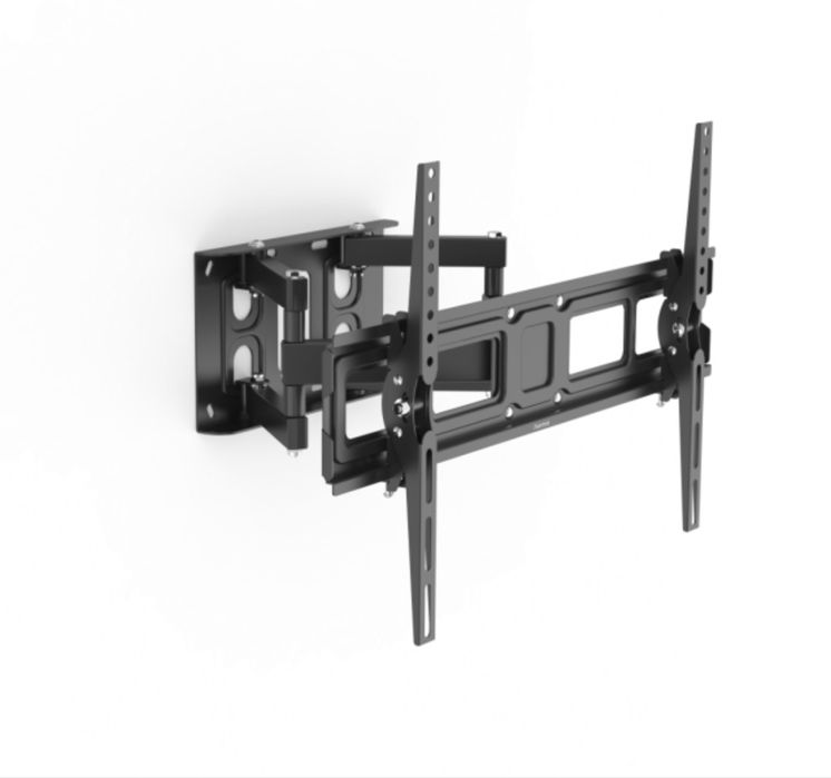 HAMA FULLMOTION TV WALL BRACKET Стенна стойка за TV HAMA 118126, Регулируема, 32"-84", 50 кг, Черна