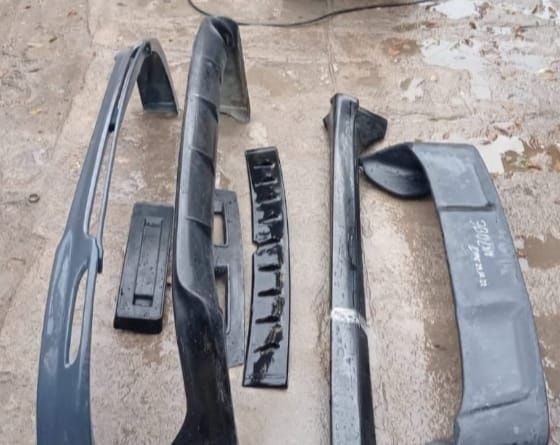 Бампер пороги сполера Лансер 10