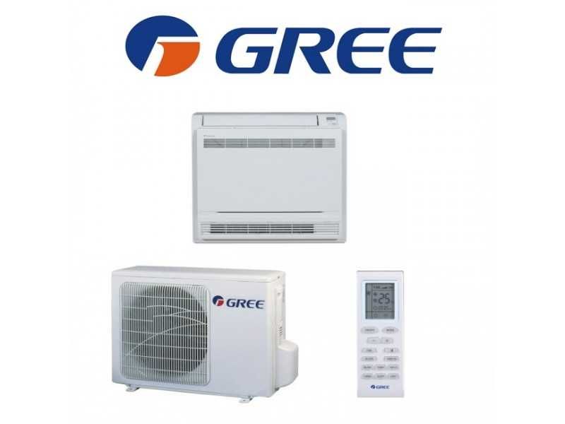 Подов инверторен климатик Gree GEH18AAXF-K6DNA1A WiFi, 18BTU, Клас A++