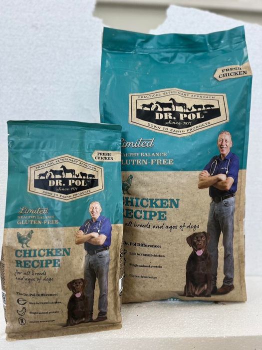 Висококачествена храна за кучета Dr. Pol и Ooskels