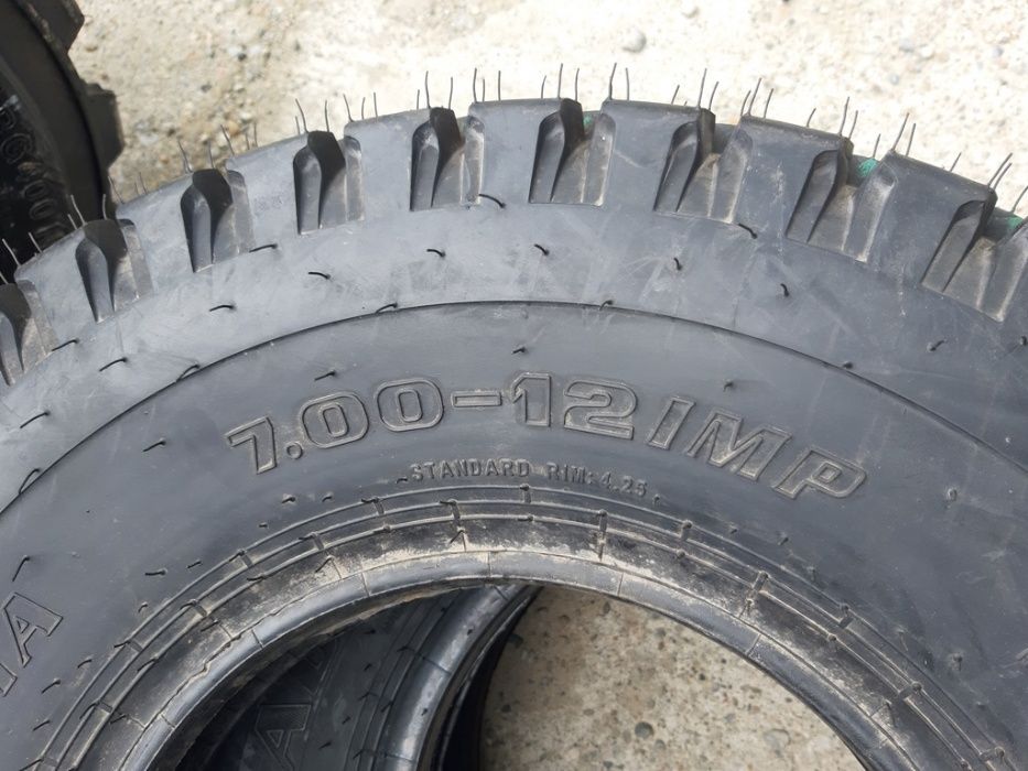 Cauciucuri noi 7.00-12 de presa cu 6pr garantie anvelope