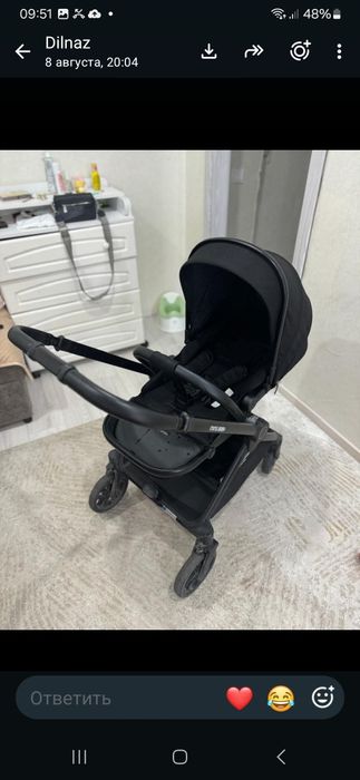 Продам коляску 2 в 1 б/у