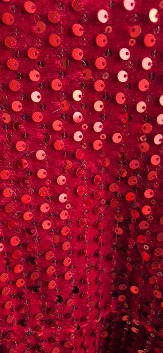 Rochie fetita rosie marime 2-3 ani