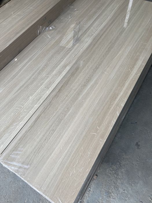 Дуб ступень цельноламельная