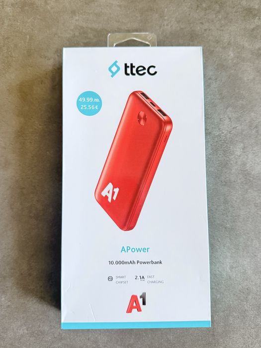 Ttec външна зарядна батерия за телефон