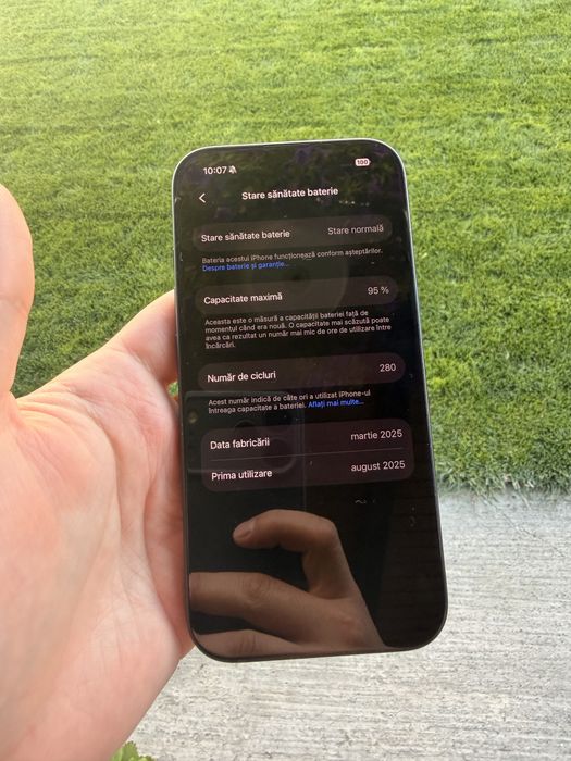 iPhone 16 128GB 95% Baterie
