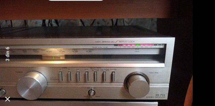 Technics sa-5160 si kenwood kr-710l