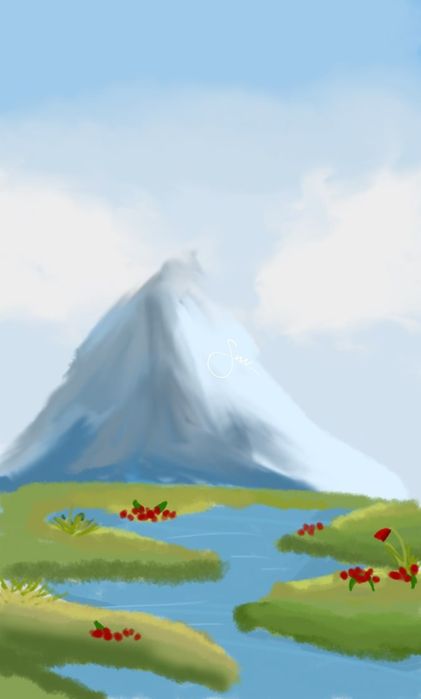 пейзаж, недорогой