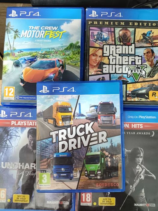 Ps4 с пет игри за него