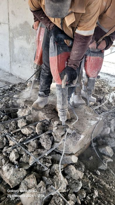 Алмазное резка Бетон кесиш алмазное бурение бетон тешиш бетон бузиш и