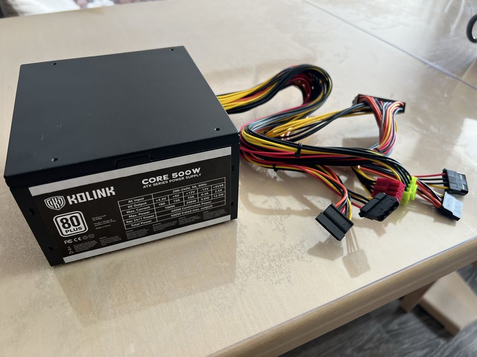 Захранване Kolink Core 500W 80 PLUS