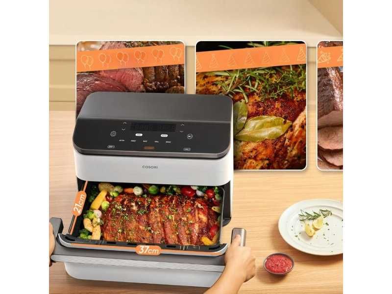 Еър Фрайър с Две Зони за Готвене COSORI Dual Blaze TwinFry 10L