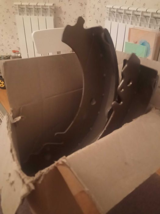 Колодки тормозные задние на Ниву
