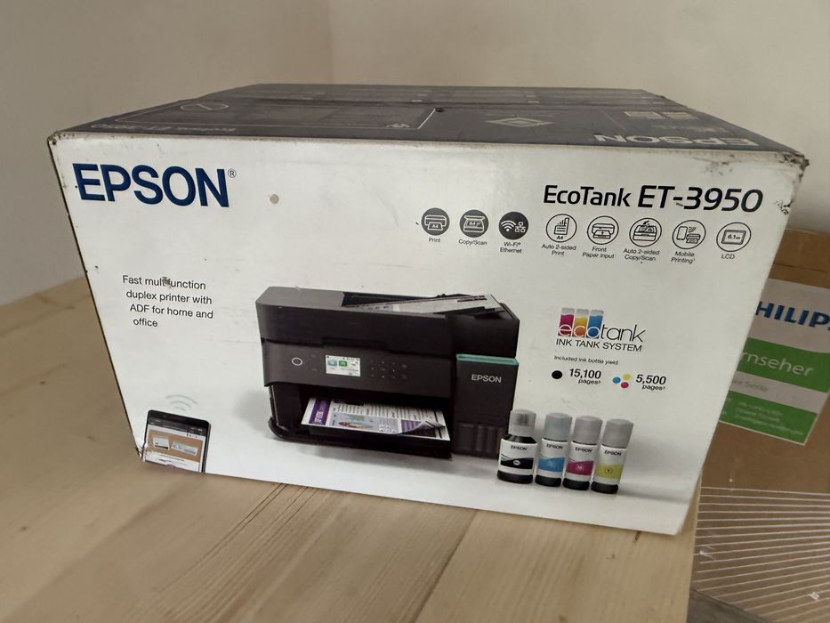 Imprimanta epson ecotank et-3950 noua sigilata in cutie
