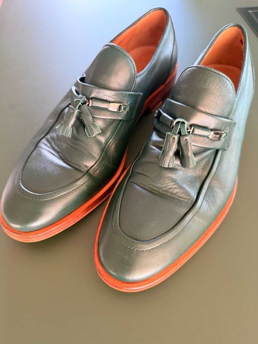 Дизайнерски мъжки мокасини "ETRO" 40 номер