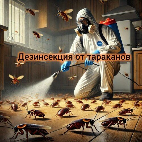 Услуги дезинфекции от тараканов