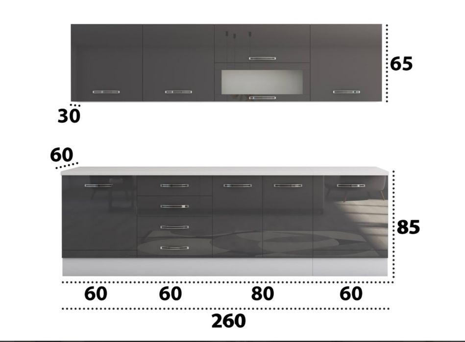 Vând mobila de bucatarie  ca noua
