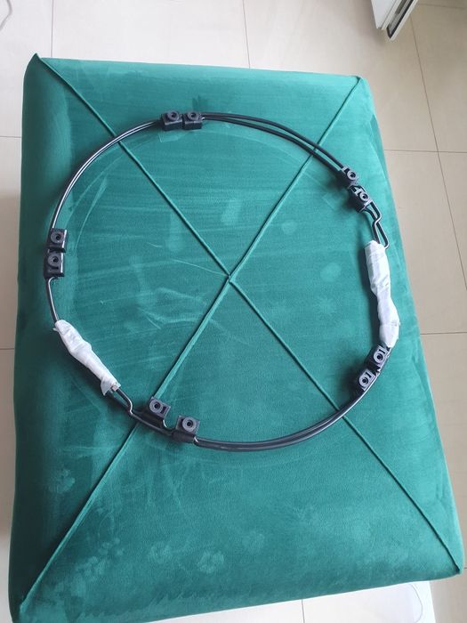 Set 2 capace roți spate AUTOCAR, CAMION 22,5" crom, noi