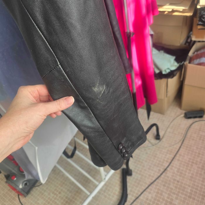 Мъжко яке от естествена кожа, М размер.