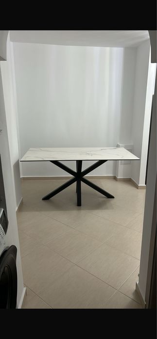 Masa ceramica/sticla călită ca noua 160 cm
