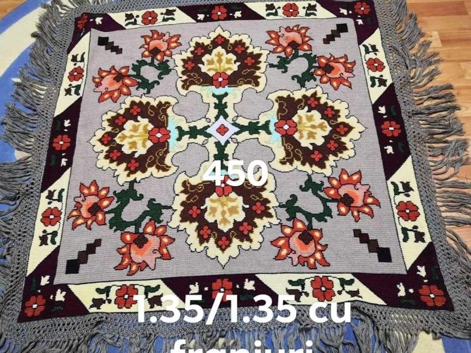 Fețe de masă cusute în chelin