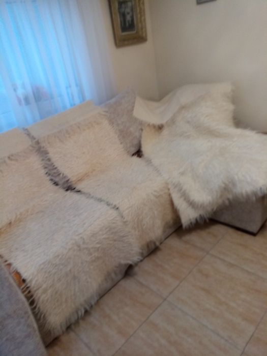 Set 4 țoluri din lână pura de oaie