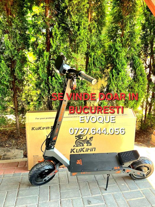 Trotineta electrica Kukirin G4 noua PUTERNICA DE CURSE competitii kugo