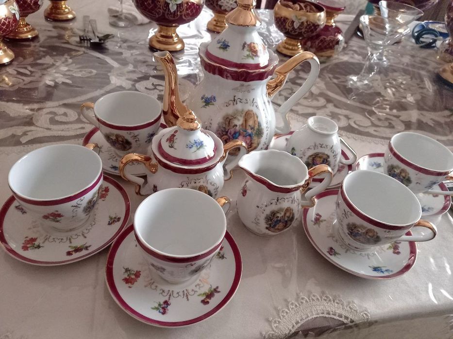 Чайно-Кофейный набор "Мадонна". Японский