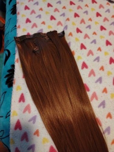 Екстеншъни Кестенява 60 см 120 грама