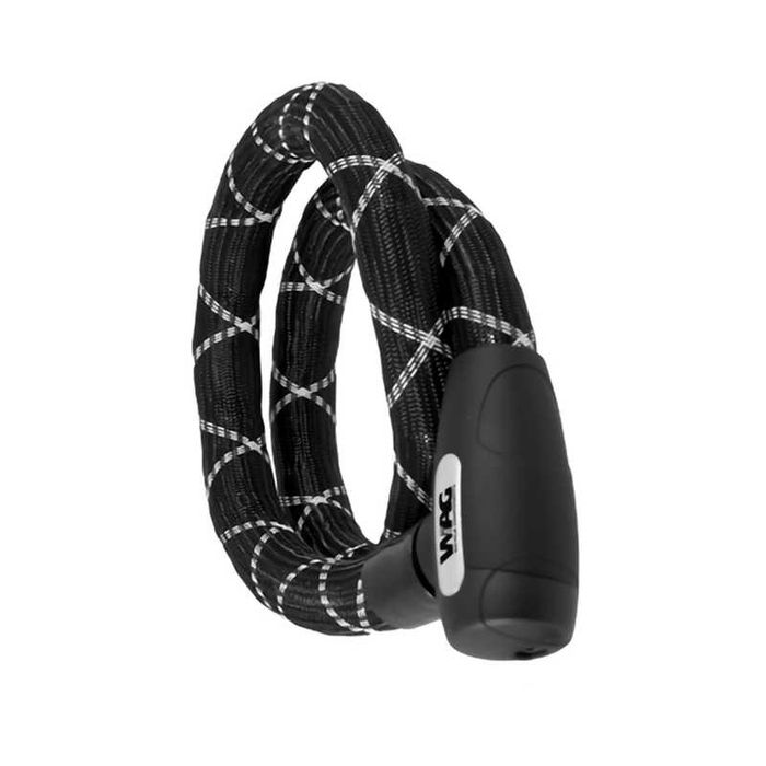 Усилено заключващо устройство за велосипед с ключ WAG 120см/18мм