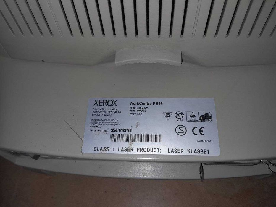 Продаю 2 принтера XEROX PE 16.(4 в 1) КОРЕЯ, б/у