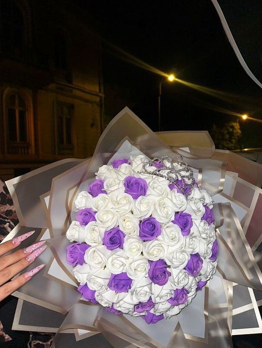 Buchete de trandafiri din sapun