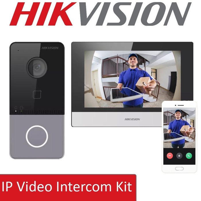 ДОМОФОН Hikvision DS-KIS603-P(C)
