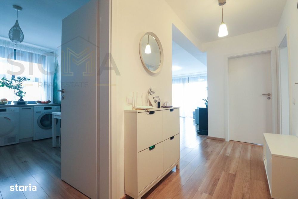 Apartament in vila, curte proprie, in Borhanci!