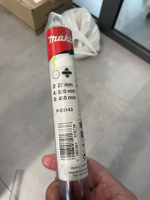 Свредло Makita ф22 дължина 53см