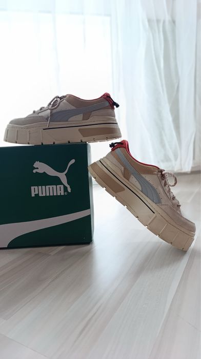 Обувки с платформа Puma Mayze