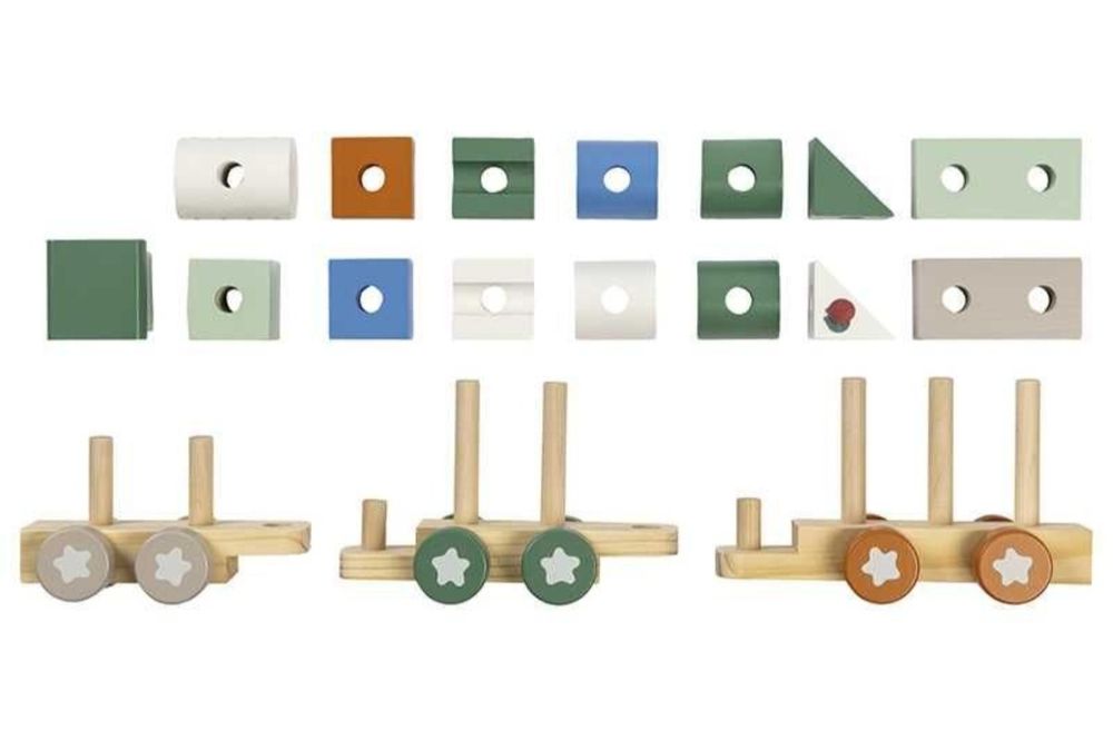 Дървено влакче за редене