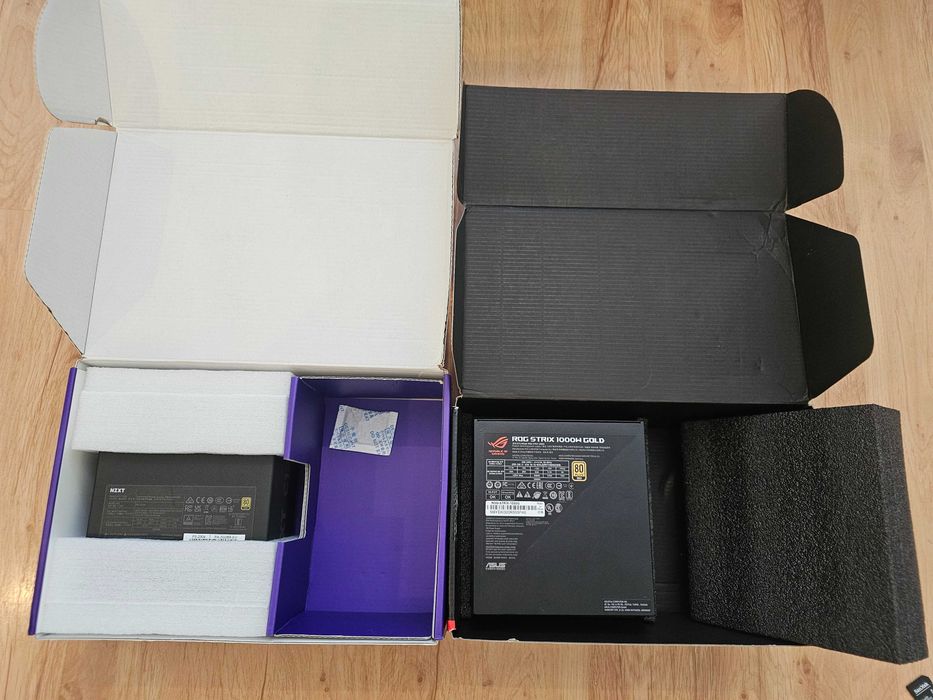 Захранвания NZXT C1200GOLD и Rog Strix 1000W